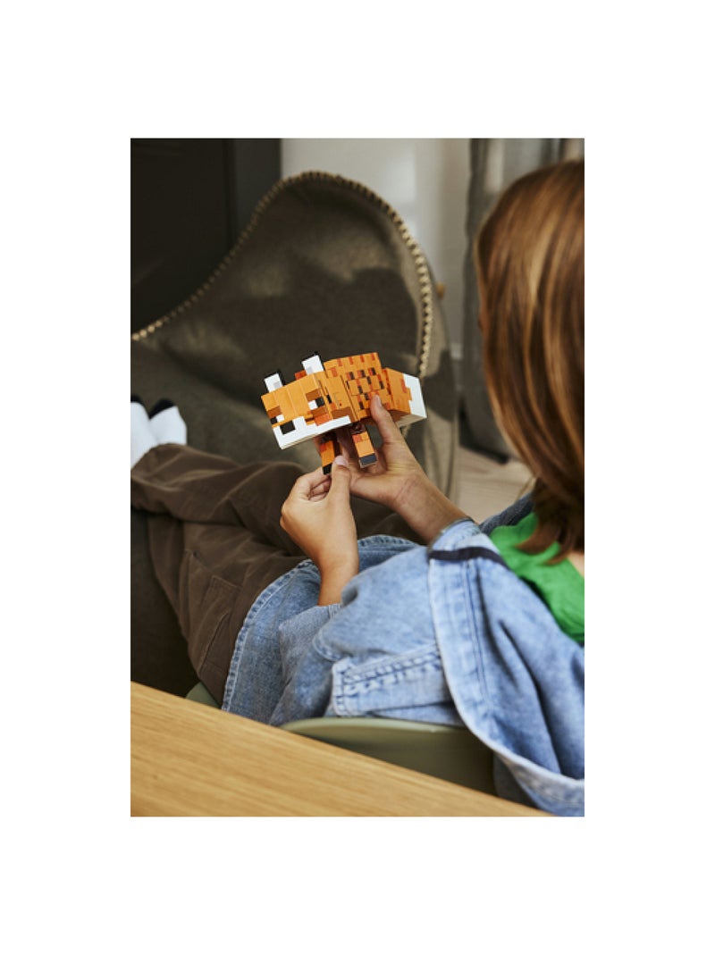 LEGO Minecraft Le Renard 21588 Figurine articulée à construire 10+ Vert - Kiabi