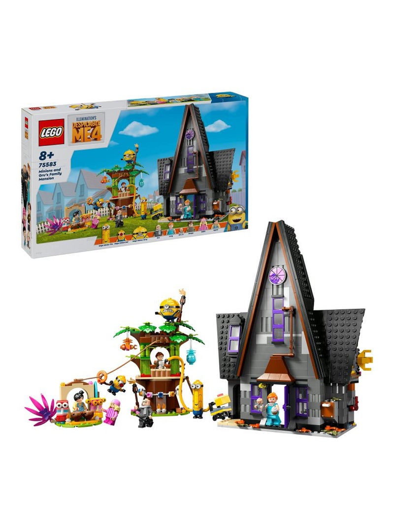 LEGO Moi, Moche et Méchant - Le Manoir Familial de Gru et des Minions - 75583 Bleu - Kiabi