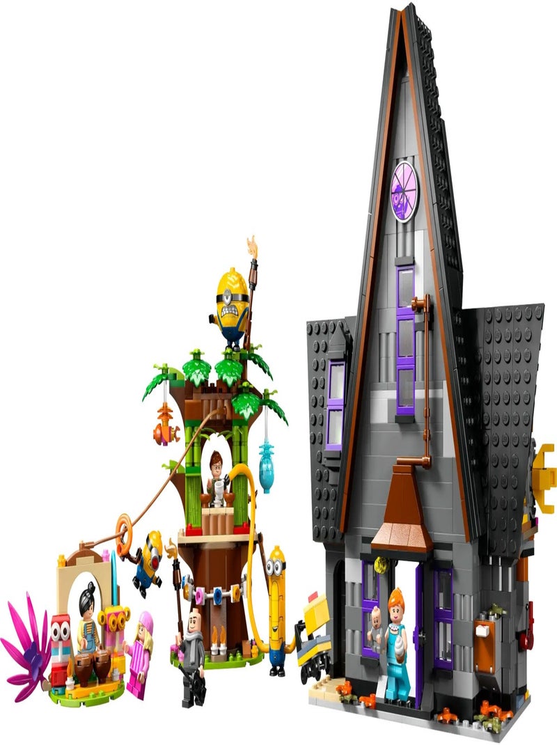 LEGO Moi, Moche et Méchant - Le Manoir Familial de Gru et des Minions - 75583 Bleu - Kiabi