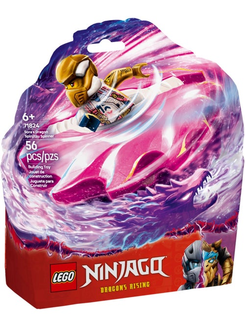 LEGO NINJAGO - La toupie Spinjitzu du dragon de Sora - 71824 - Kiabi
