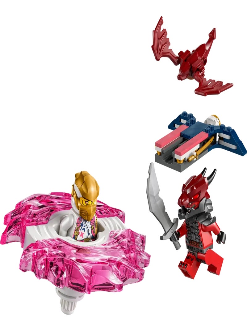 LEGO NINJAGO - La toupie Spinjitzu du dragon de Sora - 71824 Multicolore - Kiabi