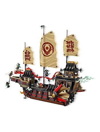 LEGO NINJAGO - Le Temple Bounty 71848, bateau 2 387 pièces avec 6 minifigurines