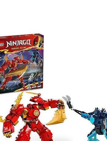 LEGO NINJAGO - Robot élémentaire du feu de Kai (71808)