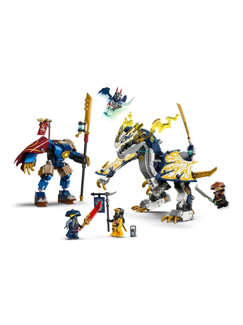 LEGO NINJAGO - Rogue's Mech Dragon Rider - 71843 Multicolore - Kiabi