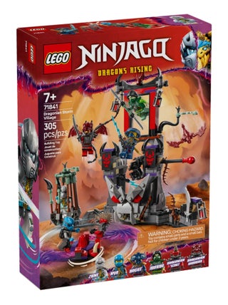 LEGO NINJAGO - Village de la Tempête Draconique (71841) pour Enfants