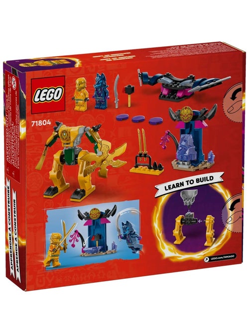 LEGO NINJAGO 71804, Le robot de combat d'Arin, set de construction dès 4 ans - Kiabi