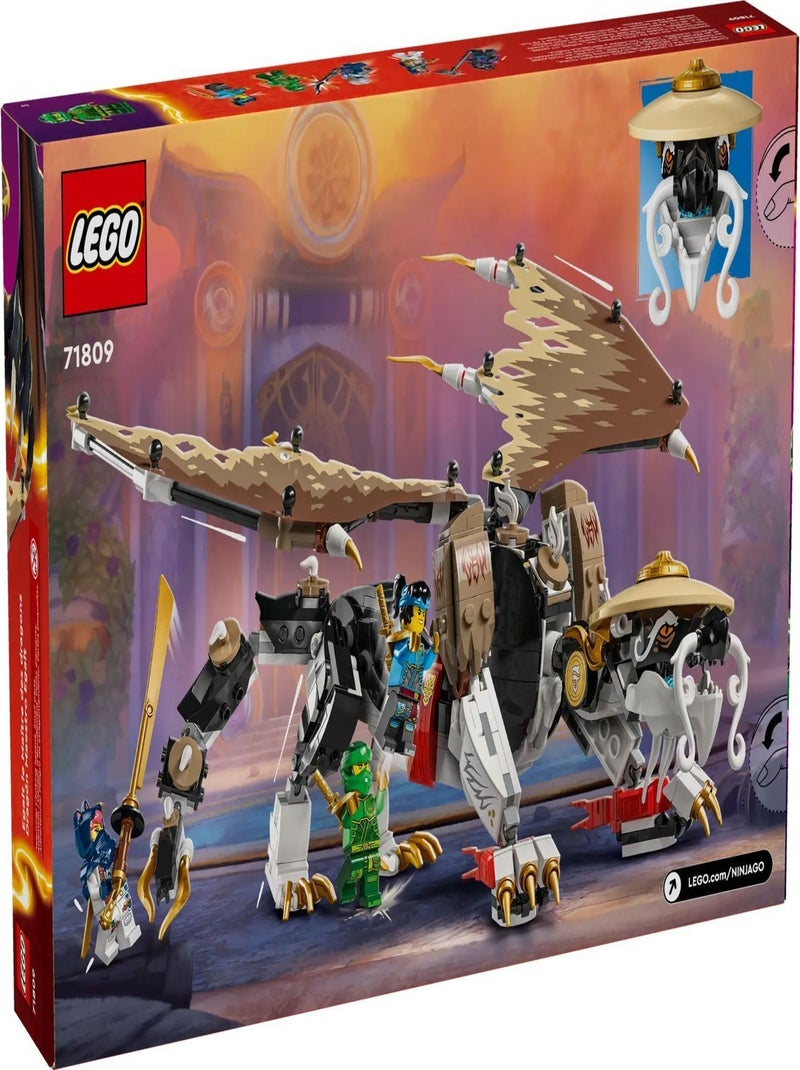 LEGO NINJAGO 71809 — Egalt, le Maître Dragon (8+) Multicolore - Kiabi