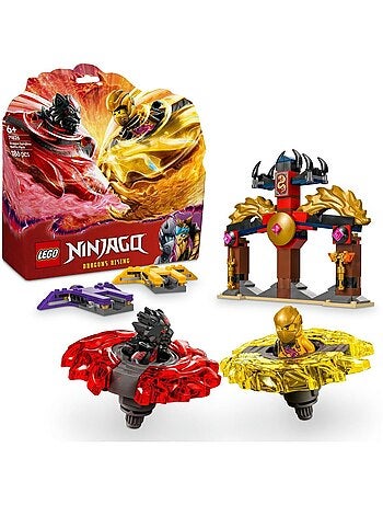 LEGO NINJAGO 71826 - Pack de combat Spinjitzu du Dragon, 186 pièces