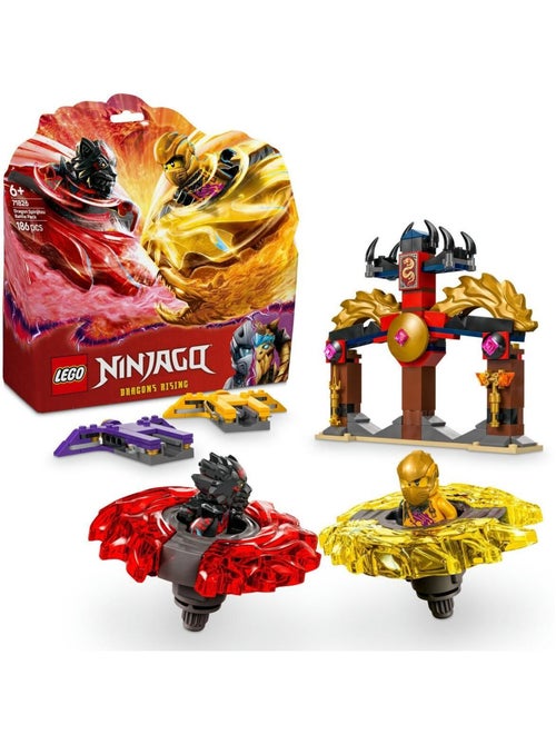 LEGO NINJAGO 71826 - Pack de combat Spinjitzu du Dragon, 186 pièces - Kiabi