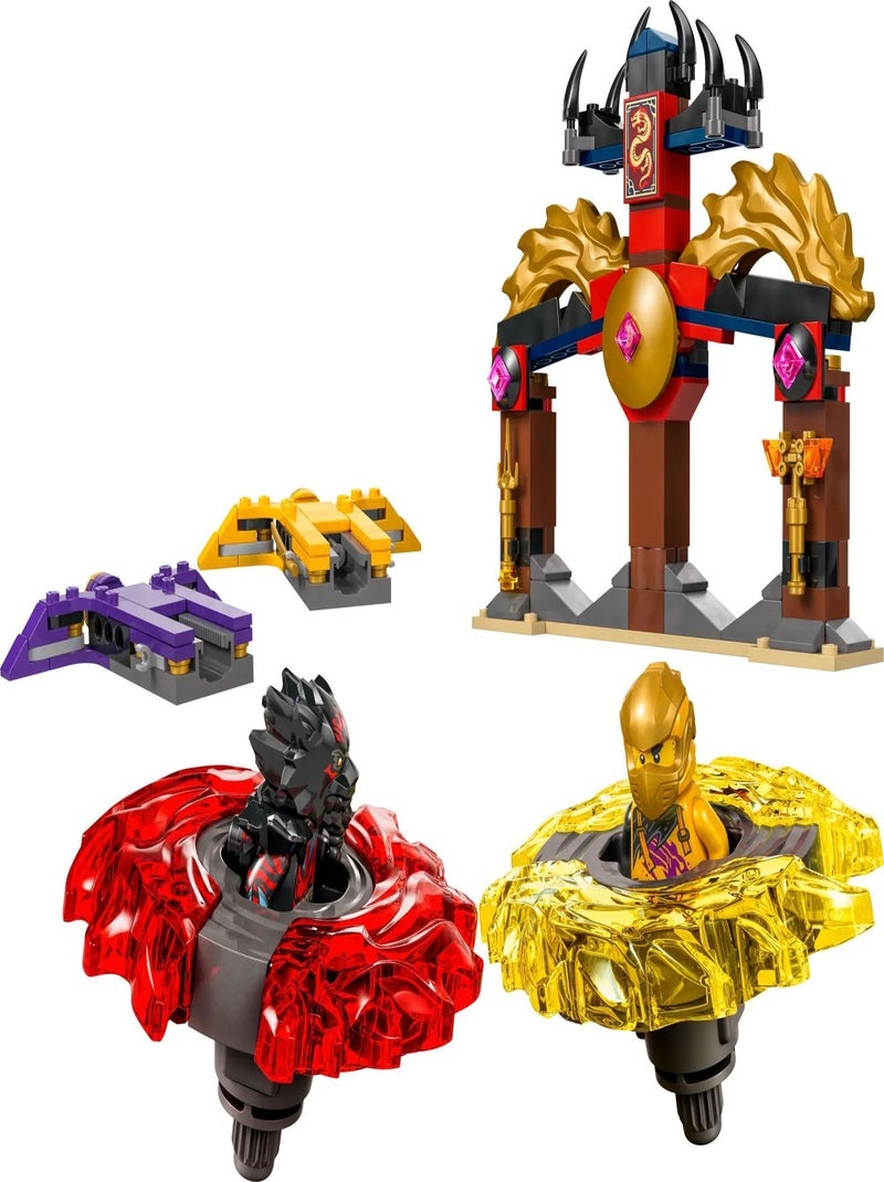 LEGO NINJAGO 71826 - Pack de combat Spinjitzu du Dragon, 186 pièces Multicolore - Kiabi