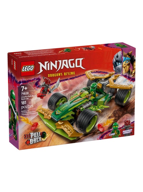 LEGO NINJAGO 71828 — Voiture de course rétrofriction Lloyd avec 2 minifigurines. - Kiabi