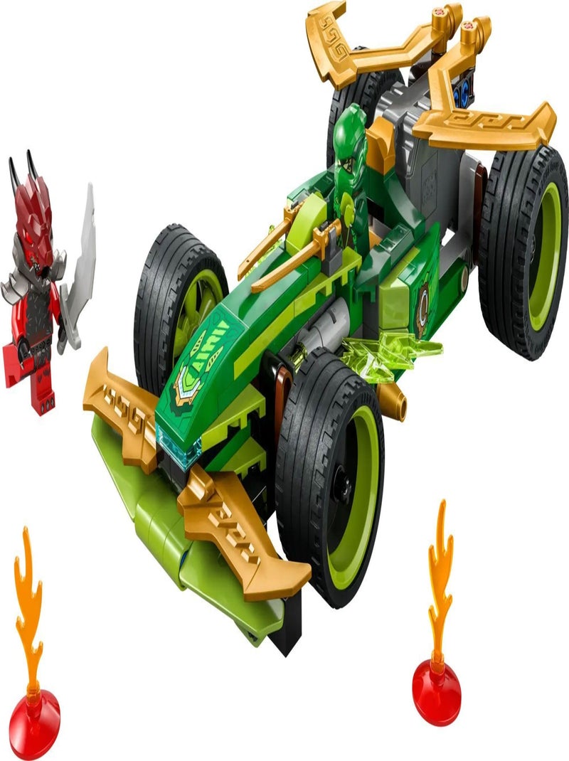 LEGO NINJAGO 71828 — Voiture de course rétrofriction Lloyd avec 2 minifigurines. Multicolore - Kiabi