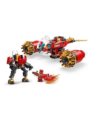LEGO NINJAGO 71830 - Moto tempête du robot de Kai, 333 pièces