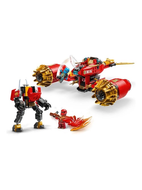 LEGO NINJAGO 71830 - Moto tempête du robot de Kai, 333 pièces - Kiabi