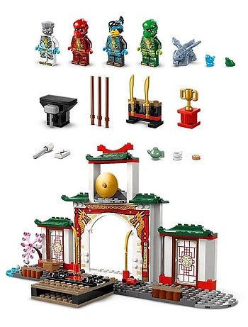 LEGO NINJAGO 71831 Le temple de Spinjitzu des ninjas, 158 pièces