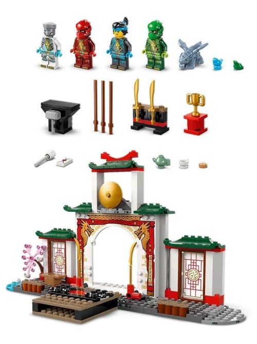 LEGO NINJAGO 71831 Le temple de Spinjitzu des ninjas, 158 pièces - Kiabi
