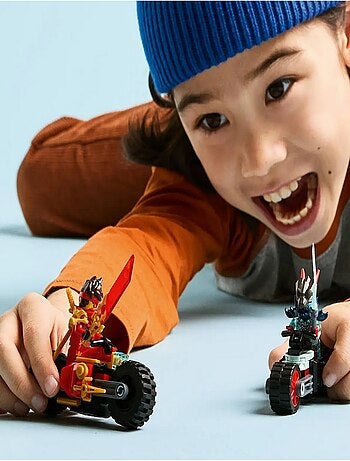 LEGO NINJAGO 71838 — Kai : Course de motos, 79 pièces, 2 minifigurines