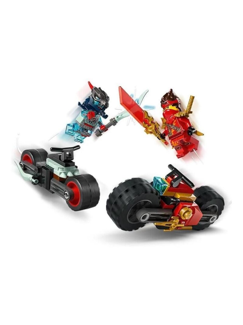 LEGO NINJAGO 71838 — Kai : Course de motos, 79 pièces, 2 minifigurines Multicolore - Kiabi