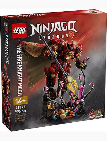 LEGO NINJAGO 71846 - Le robot du chevalier de feu