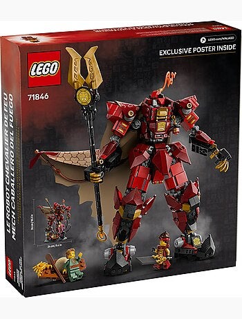 LEGO NINJAGO 71846 - Le robot du chevalier de feu