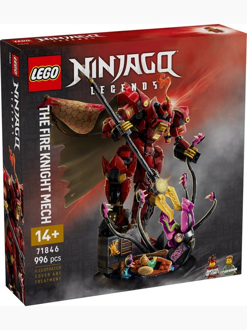 LEGO NINJAGO 71846 - Le robot du chevalier de feu - Kiabi