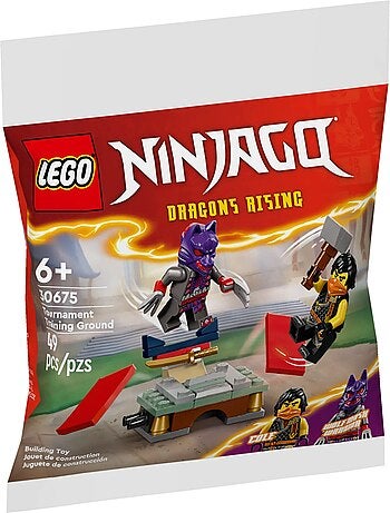 LEGO NINJAGO : Centre d'Entraînement du Tournoi - Polybag 30675