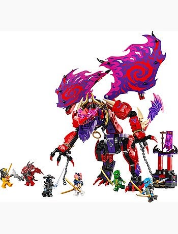 LEGO NINJAGO Croc-de-tonnerre : Dragon du Chaos 71832 pour Enfants