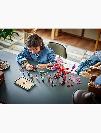 LEGO NINJAGO Croc-de-tonnerre : Dragon du Chaos 71832 pour Enfants