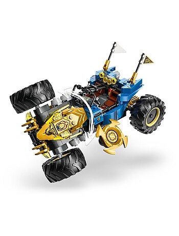 LEGO NINJAGO Voiture transformable de Jay 71856, 2-en-1 avec 5 minifigurines