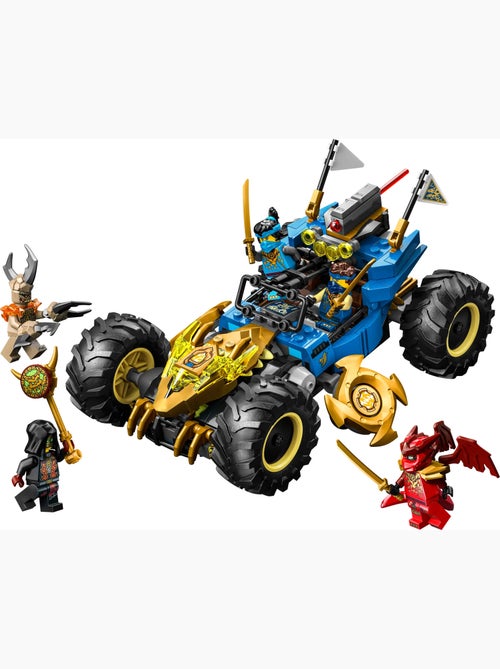 LEGO NINJAGO Voiture transformable de Jay 71856, 2-en-1 avec 5 minifigurines - Kiabi