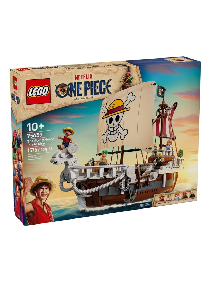 LEGO One Piece - Bateau Pirate Vogue Merry 75639 à Construire Rouge - Kiabi