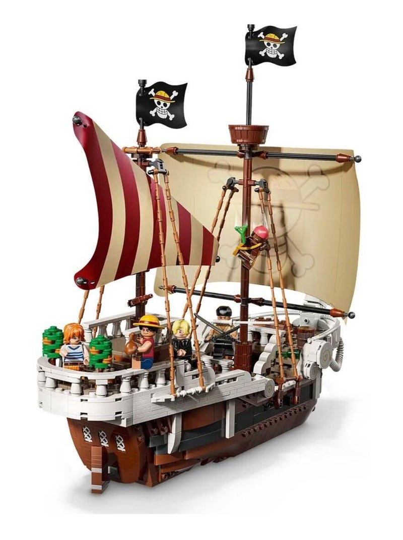 LEGO One Piece - Bateau Pirate Vogue Merry 75639 à Construire Rouge - Kiabi