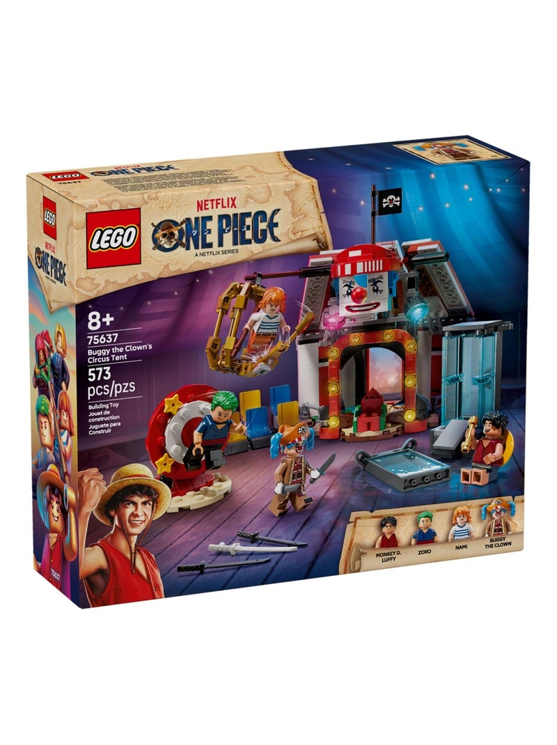 LEGO One Piece - Chapiteau de Baggy le Clown - 75637 pour enfants de 8 ans et plus Rouge - Kiabi