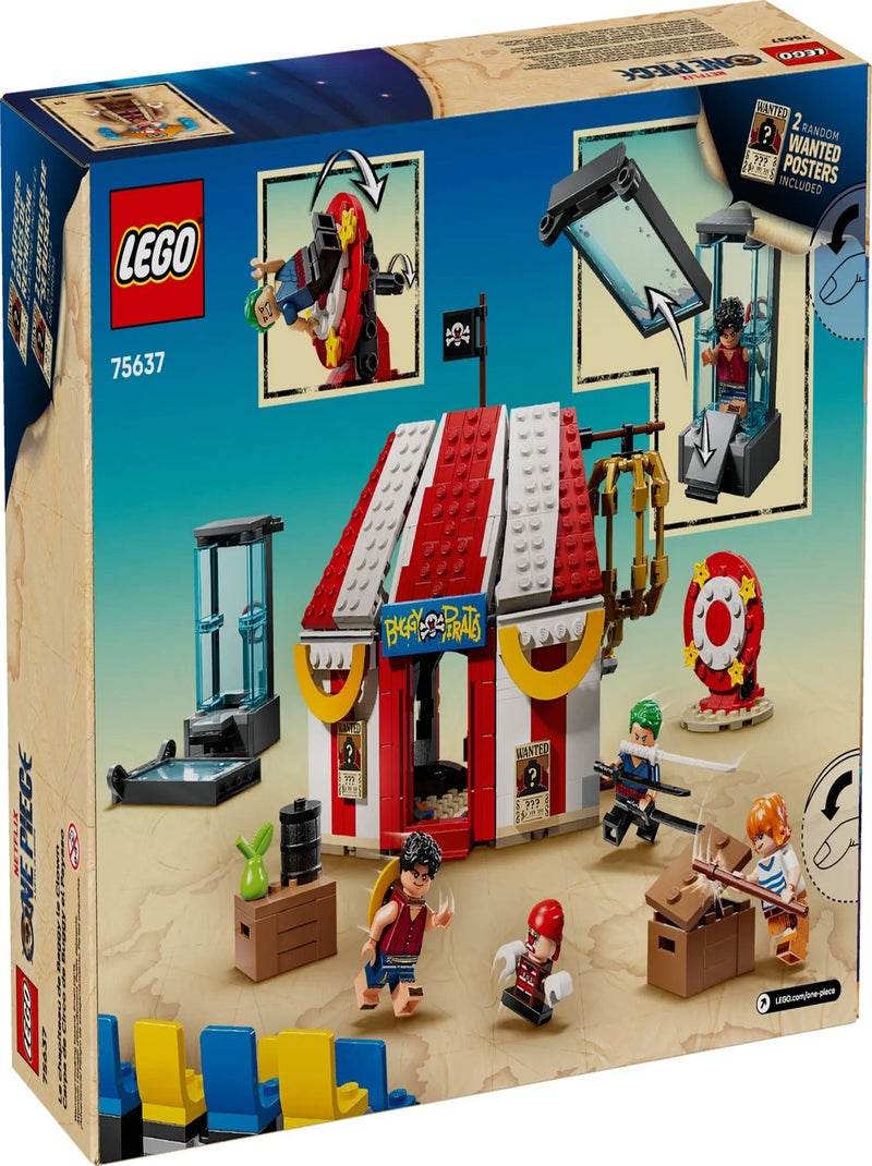 LEGO One Piece - Chapiteau de Baggy le Clown - 75637 pour enfants de 8 ans et plus Rouge - Kiabi