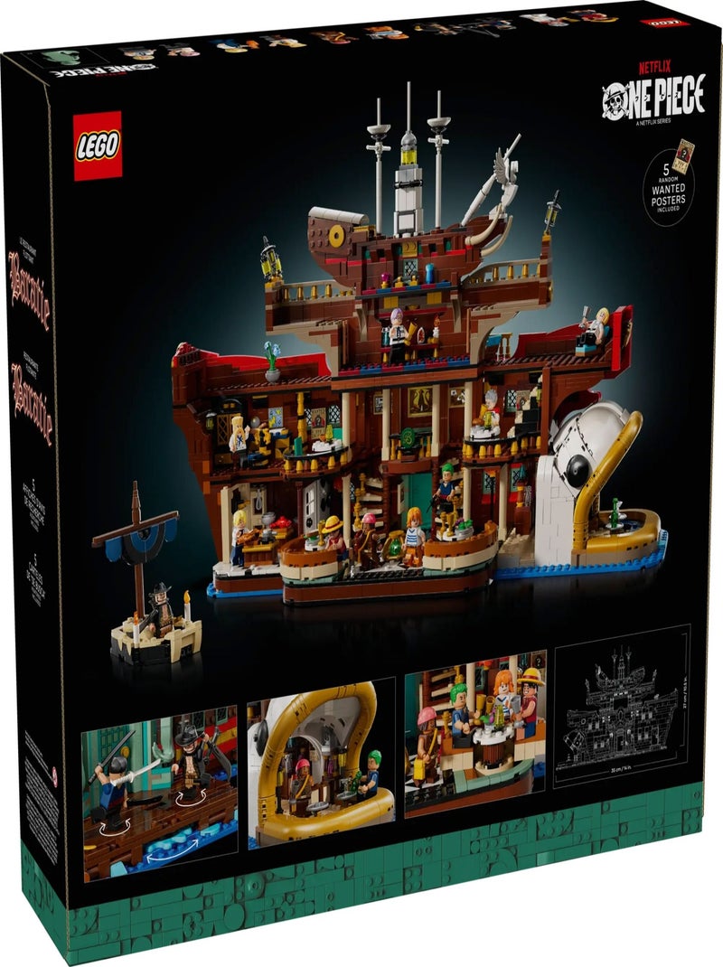 LEGO One Piece - Restaurant Flottant Baratie - Modèle 75640 à Construire Vert - Kiabi