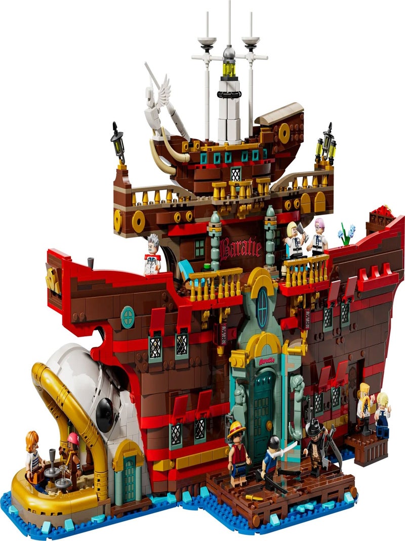 LEGO One Piece - Restaurant Flottant Baratie - Modèle 75640 à Construire Vert - Kiabi
