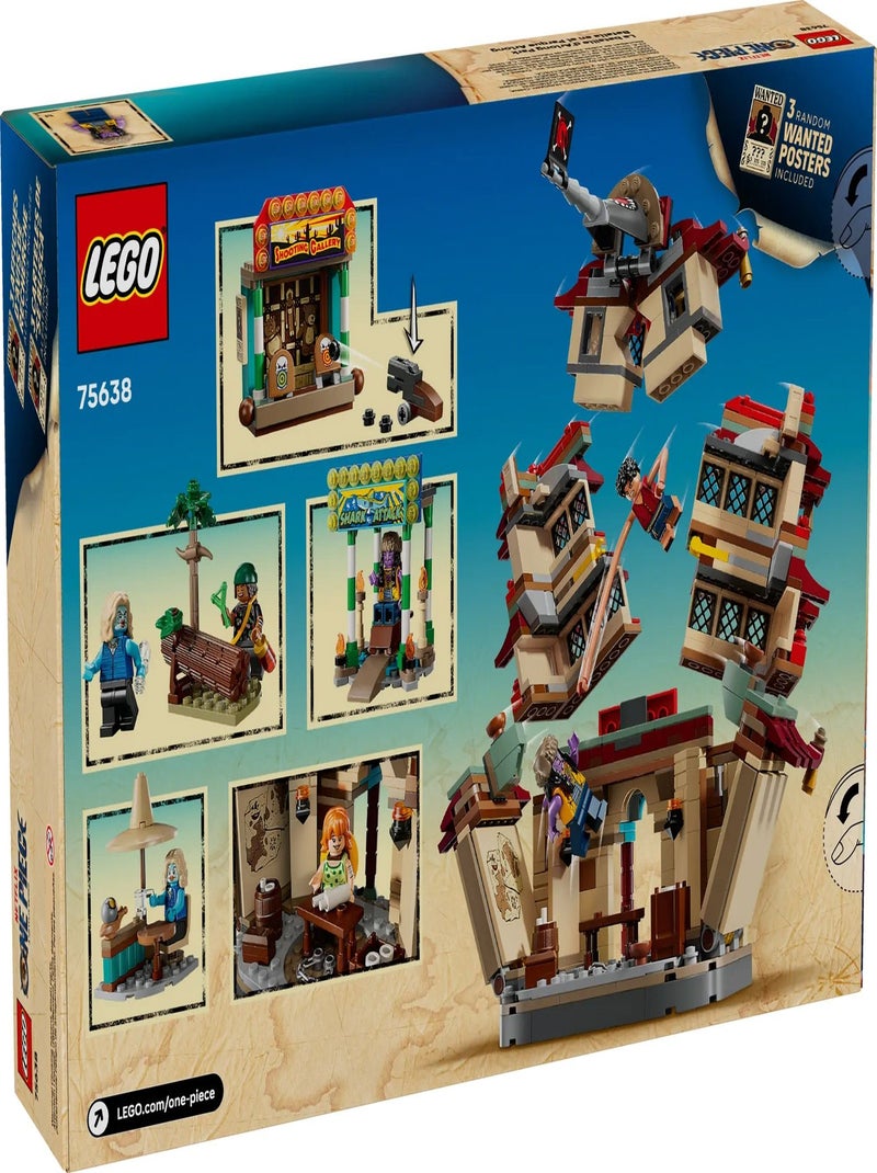 LEGO One Piece - Set de construction La bataille d'Arlong Park 75638 Rouge - Kiabi