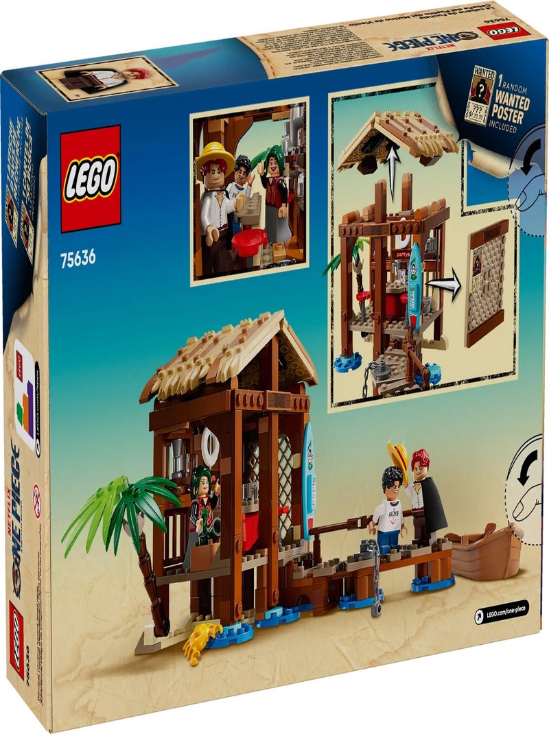 LEGO One Piece - Set de Construction Le Bar du Village de Fuchsia 75636 Rouge - Kiabi