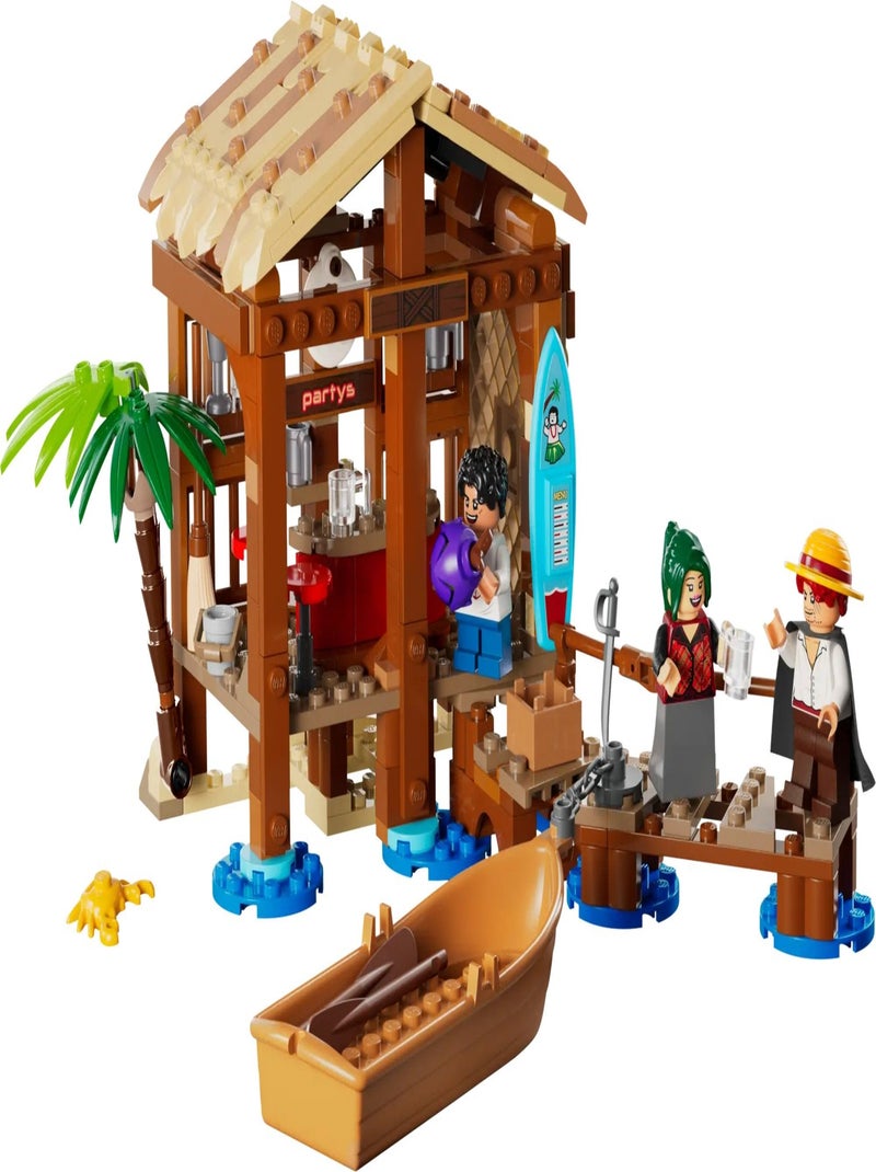 LEGO One Piece - Set de Construction Le Bar du Village de Fuchsia 75636 Rouge - Kiabi
