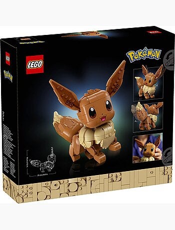 LEGO Pokémon Évoli 72151 - Figurine articulée 587 pièces
