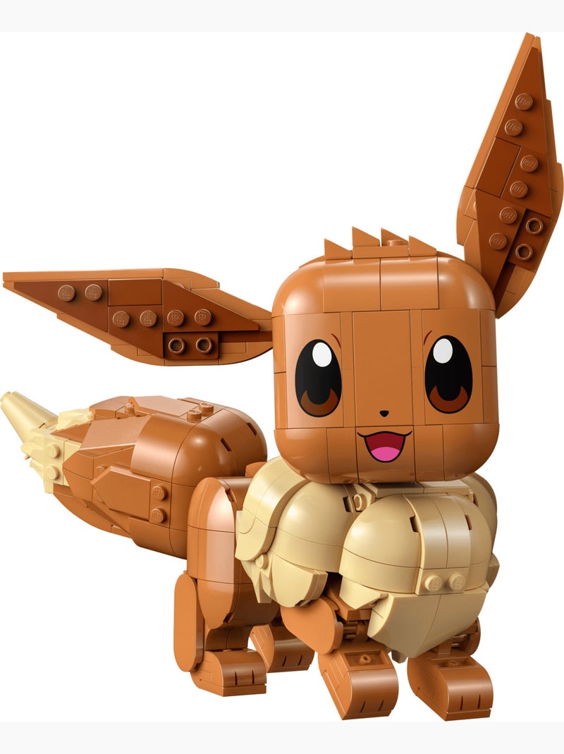 LEGO Pokémon Évoli 72151 - Figurine articulée 587 pièces Rouge - Kiabi