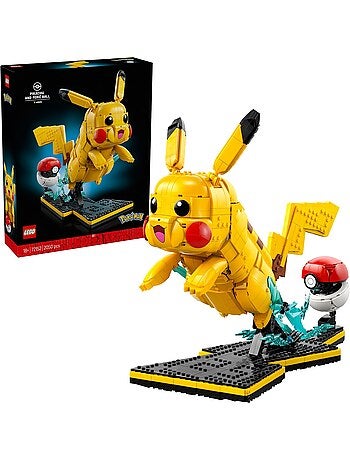 LEGO Pokémon Pikachu et Poké Ball 72152