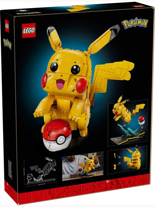 LEGO Pokémon Pikachu et Poké Ball 72152 - Kiabi