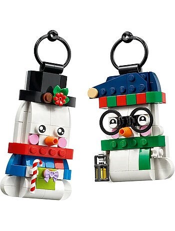 LEGO Saisonnier Les bonshommes de neige décoratifs 40812