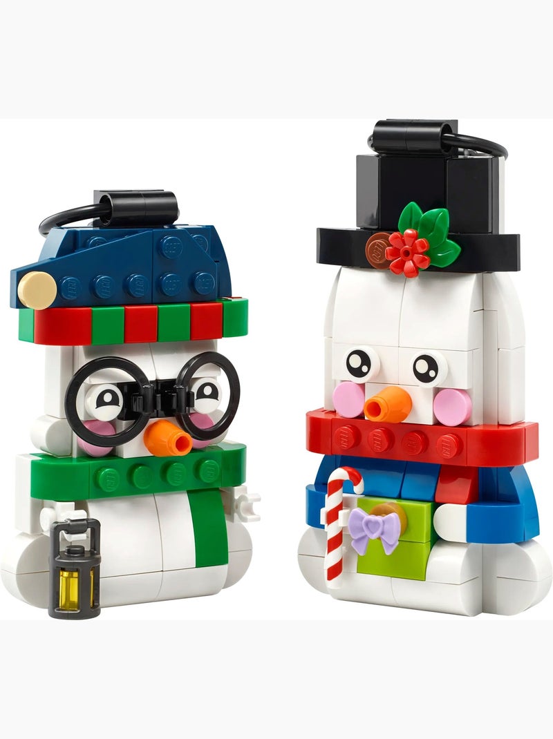 LEGO Saisonnier Les bonshommes de neige décoratifs 40812 Vert - Kiabi