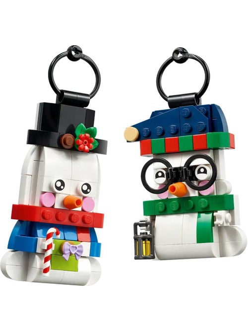 LEGO Saisonnier Les bonshommes de neige décoratifs 40812 - Kiabi