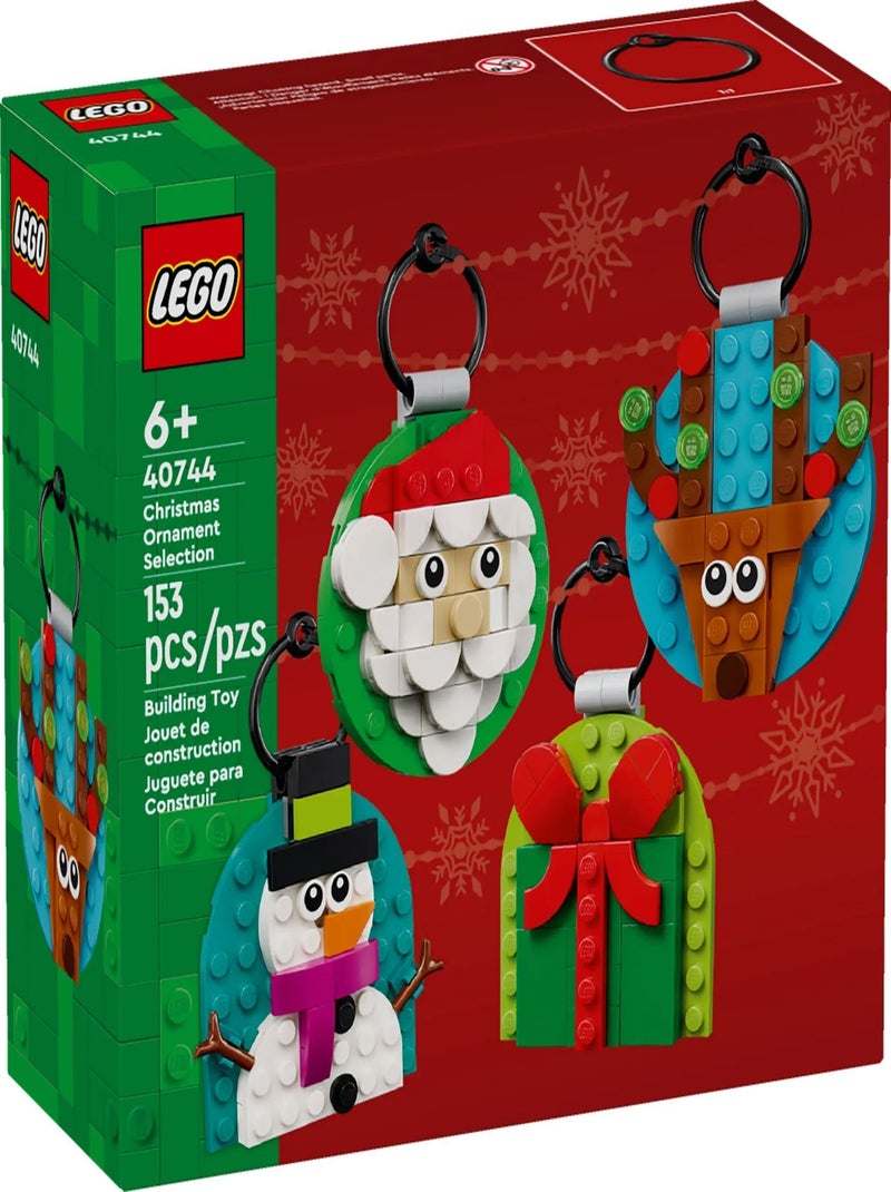 LEGO Saisonnier — Sélection de décorations de Noël 40744, 153 pièces Vert - Kiabi
