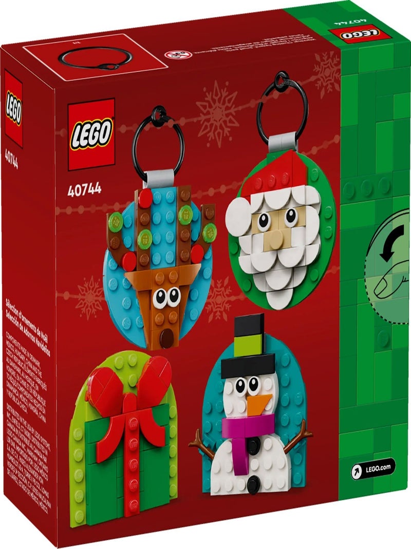 LEGO Saisonnier — Sélection de décorations de Noël 40744, 153 pièces Vert - Kiabi