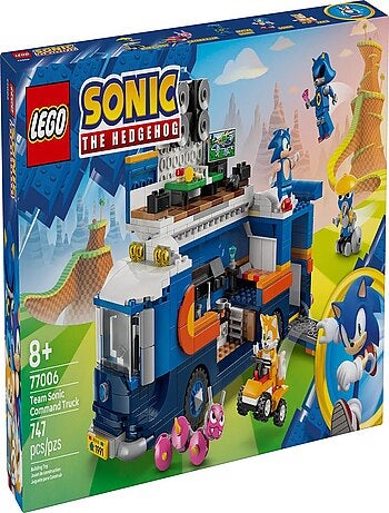 LEGO Sonic The Hedgehog - Camion de Contrôle de l'Équipe Sonic - 77006