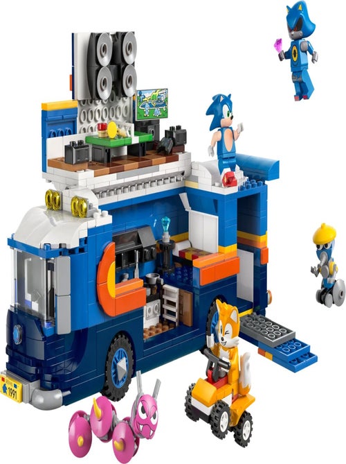 LEGO Sonic The Hedgehog - Camion de Contrôle de l'Équipe Sonic - 77006 - Kiabi